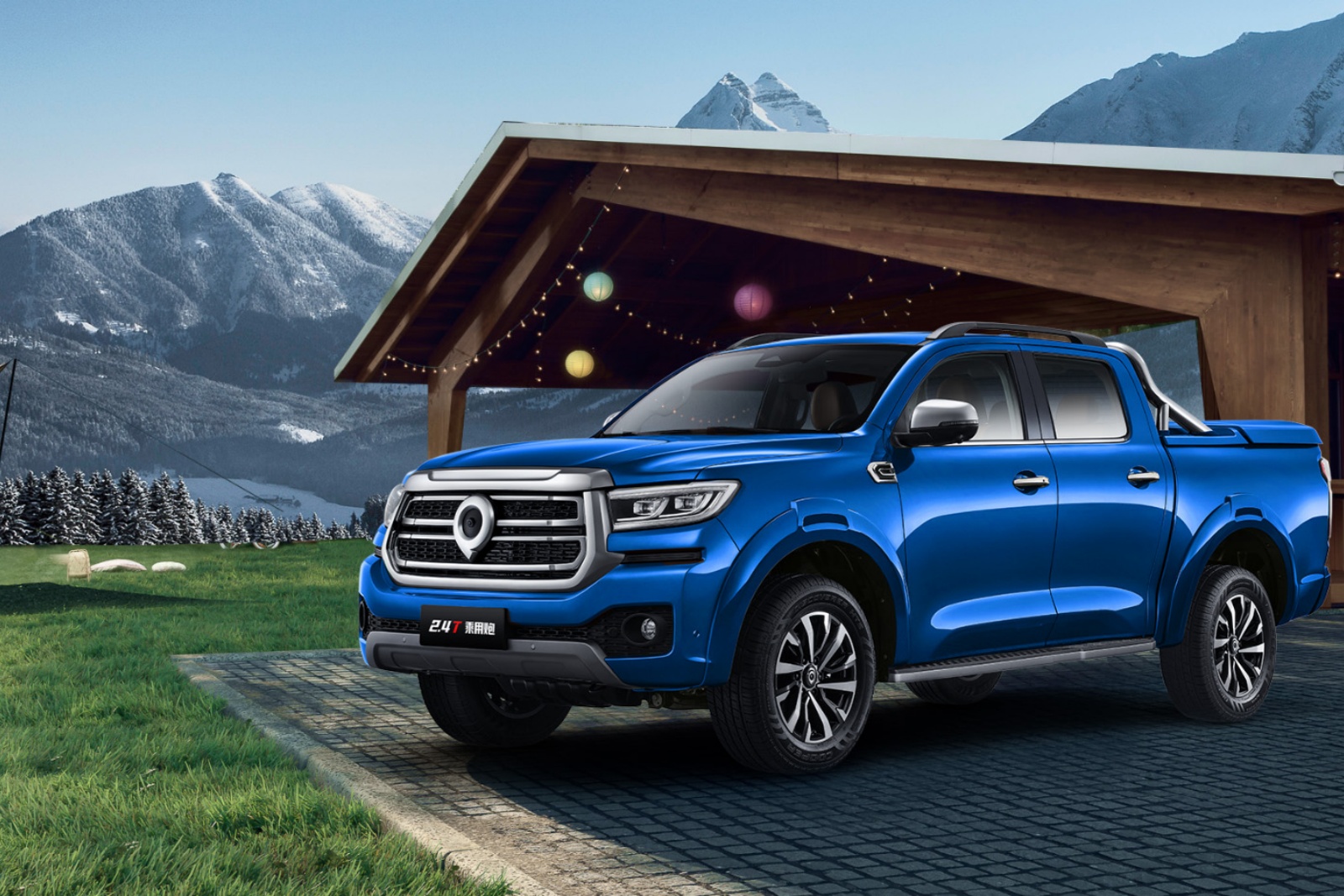 2024款長(cháng)城炮2.4T柴油中(zhōng)型皮卡