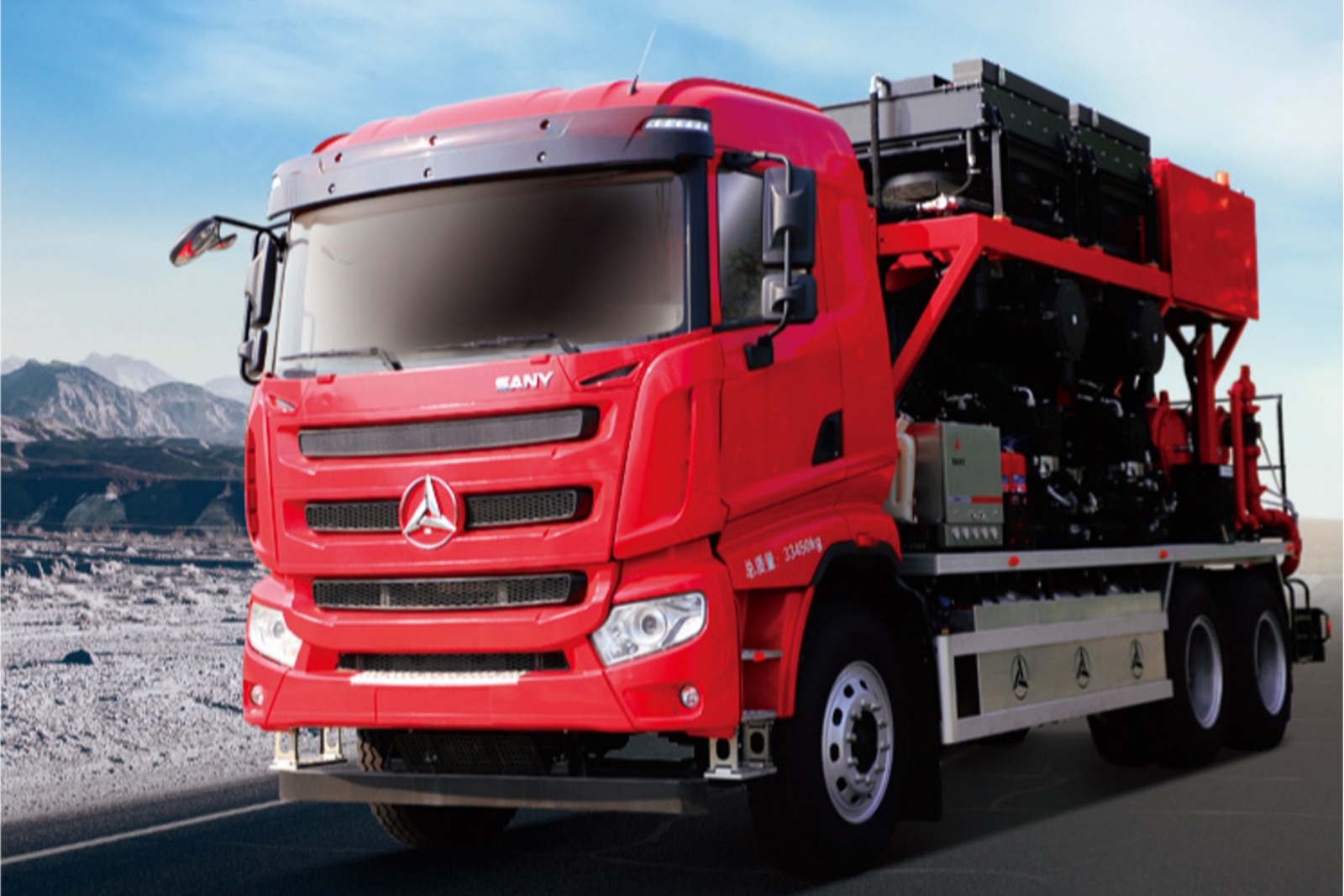 三一 700型液壓式壓裂車(chē)